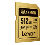 Lexar 512GB SDXC ARMOR Gold UHS-II U3 V60 IP68 Stainless Steel - 1329313 - zdjęcie 3